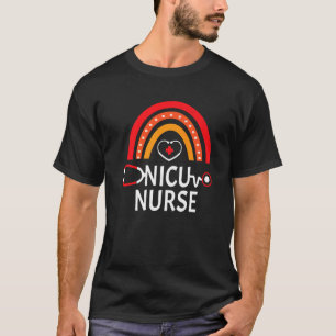 Nicu Nurse Rainbow Icu Neonatal Team Tiny Humans R T Shirt