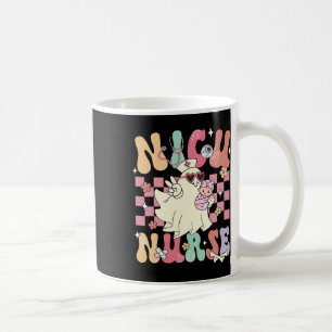 Nicu Nurse Spooky Ghost Halloween Cute Nursing Cos Kaffemugg
