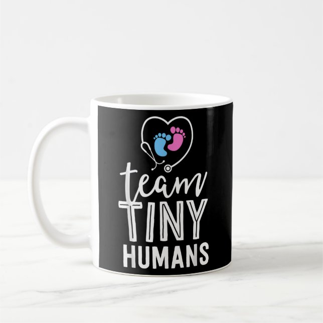 Nicu Nurse Teamsome Humans Neonatal Icu Nursing Kaffemugg (Vänster)