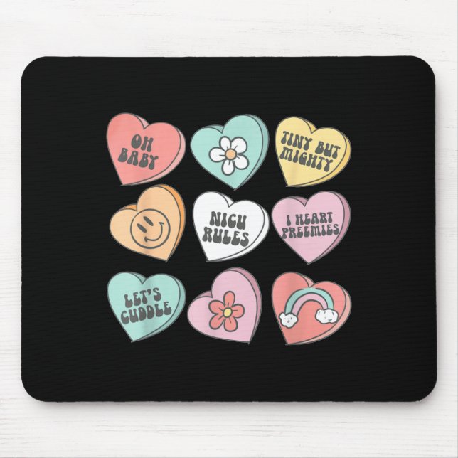 Nicu Nurse Valentine's Day Heart Candy Neonatal Ic Musmatta (Framsidan)