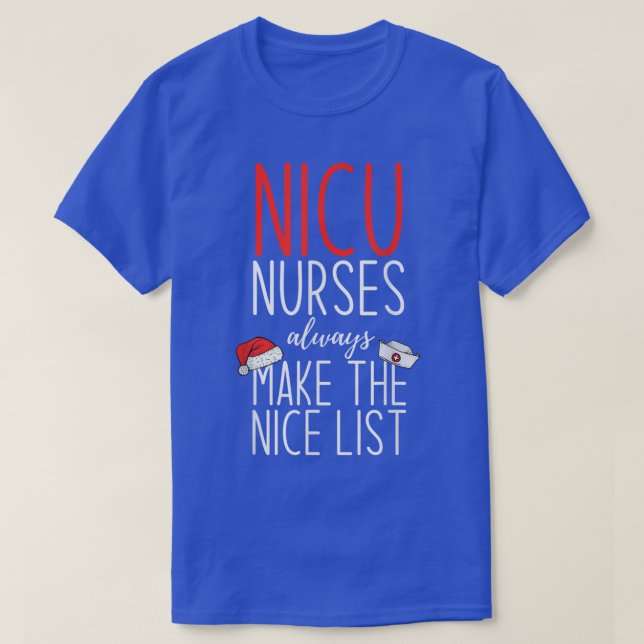 NICU Nurses-offerter för finnyjul T Shirt (Design framsida)