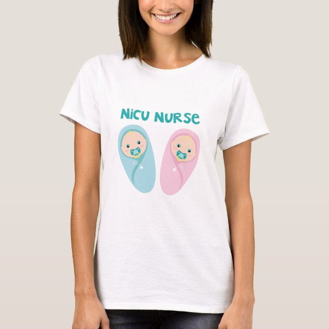 NICU-sjuksköterska Tee Shirt (Framsida)