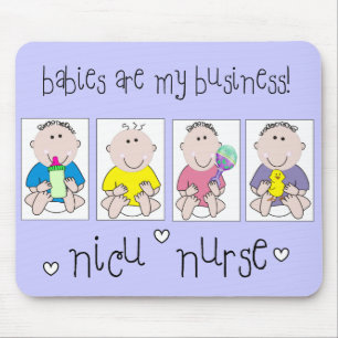 NICU-SJUKSKÖTERSKAgåvor "babyar är min affär " Musmatta