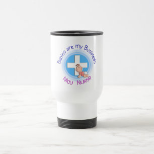 NICU-SJUKSKÖTERSKAtravel mug "babyar är min aff Resemugg