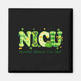 NICU-sköterska St Patricks Day Neonatal intensivvå Magnet