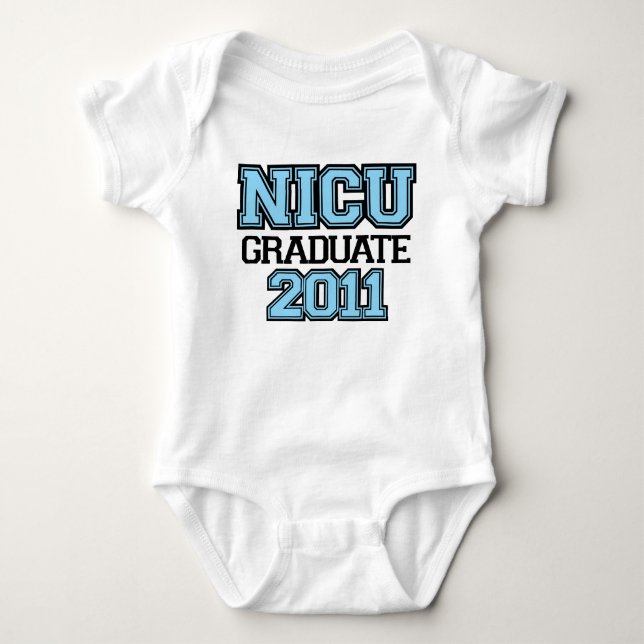 NICU Student Boy 2011 Tee Shirt (Framsida)