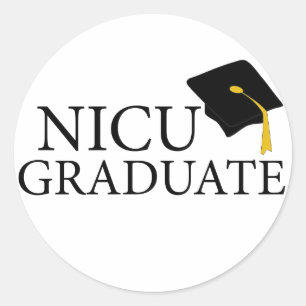NICU Student Runt Klistermärke