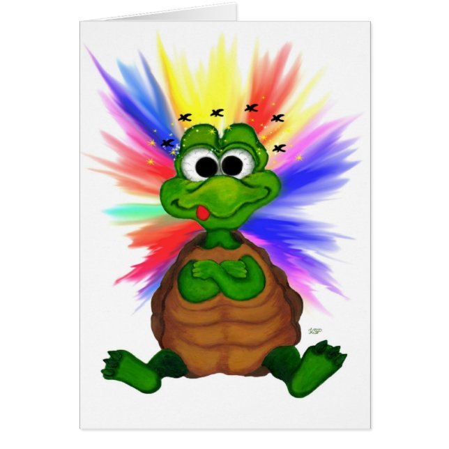 Nie wieder Drogen Hälsningskort (Framsidan)