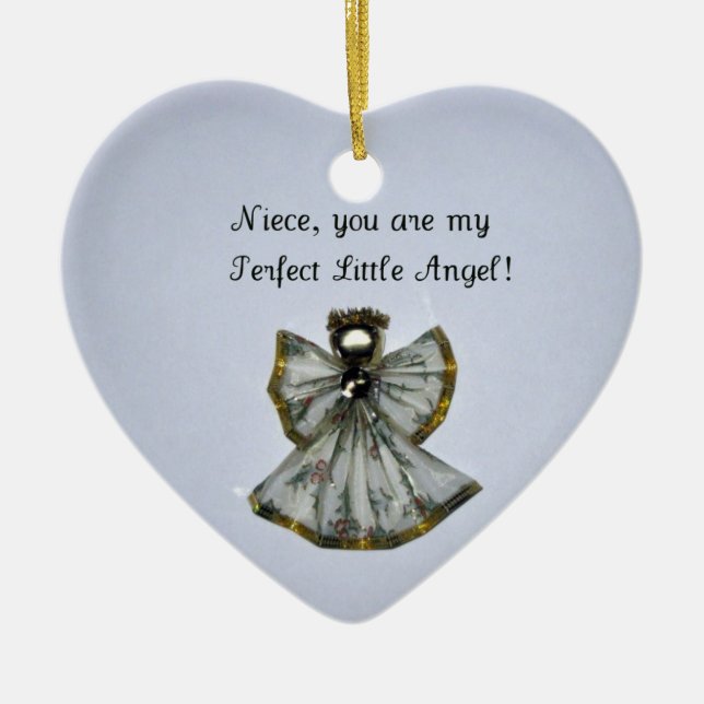 Niece, du är min... julgransprydnad keramik (Framsidan)