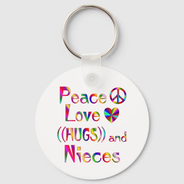 Niece Hugs Nyckelring (Framsida)