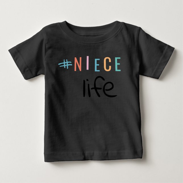 #niece Life Tee Shirt (Framsida)