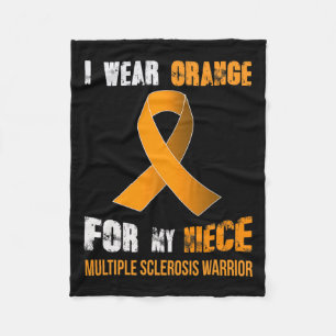 Niece - My Många Sclerosis Warrior Fleecefilt