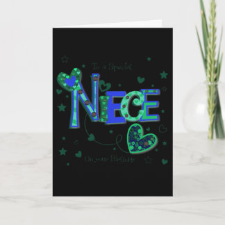 **NIECE** SPECIELLT NIECE-KORT OCH SPECIELLT BIRTH KORT