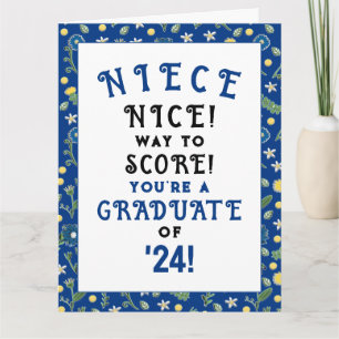 Niece Studenten 2024-kort Kort