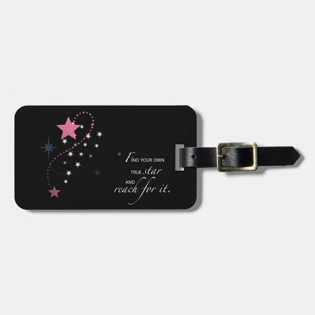 Niece Studenten Star, Gift, Märkre Bagagebricka (Horisontell Framsida)