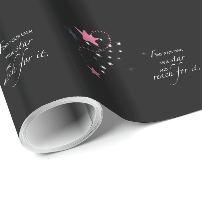 Niece Studenten Star, Gift, Wrapping Papper Presentpapper (Rullad Hörn)