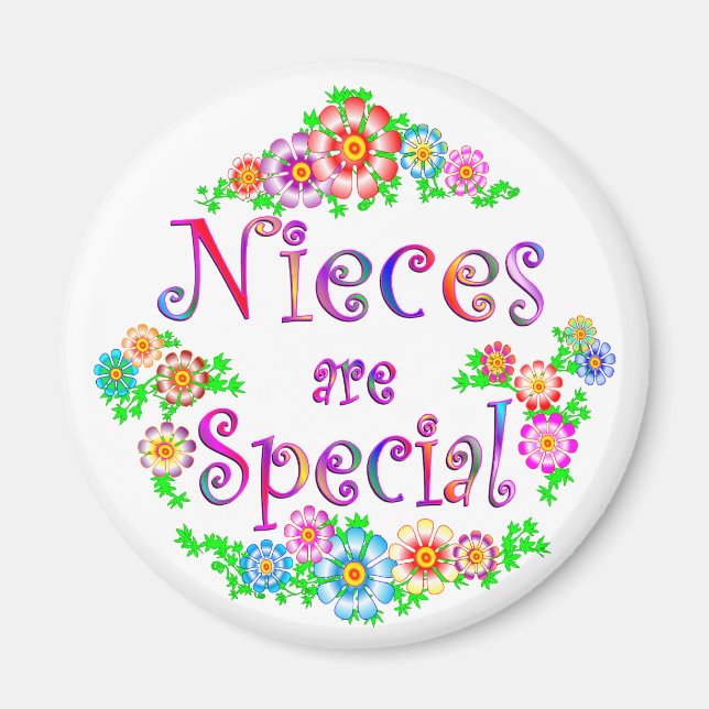 NIECES är Speciellt Magnet (Framsidan)