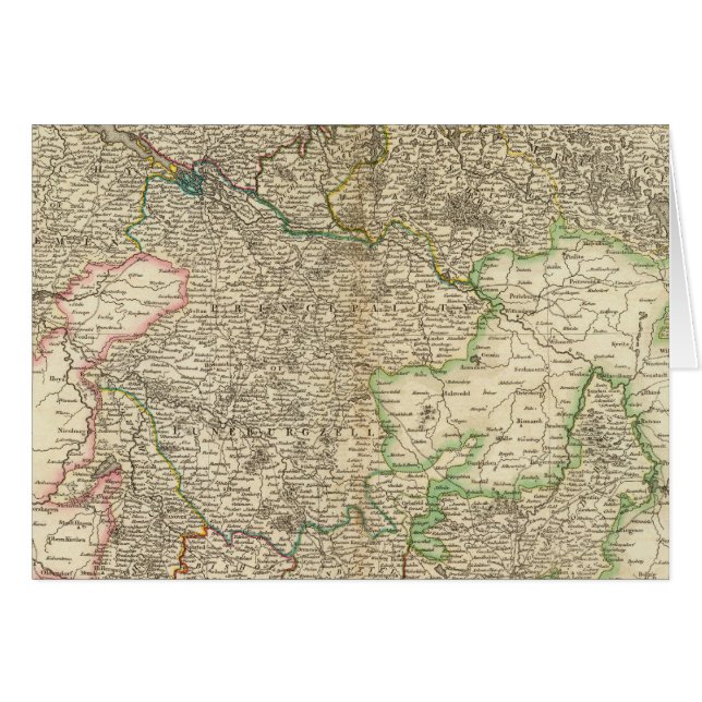 Niedersachsen 2 hälsningskort (Framsidan Horizontal)