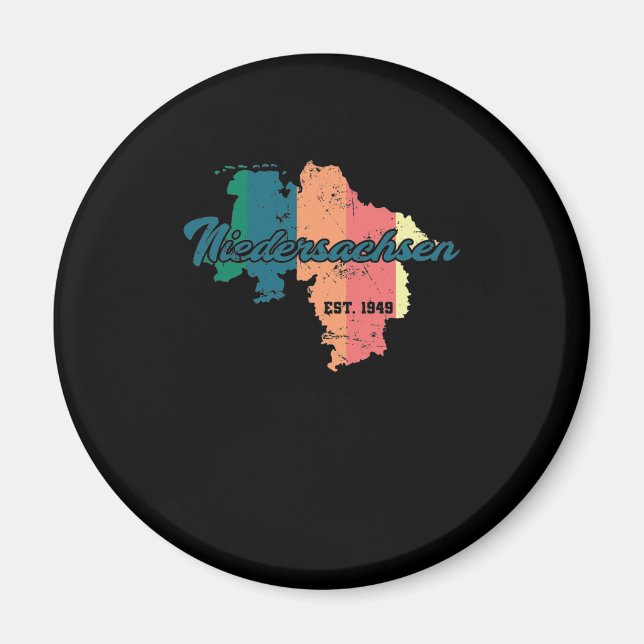 Niedersachsen Bundesland Deutschland Magnet (Framsidan)
