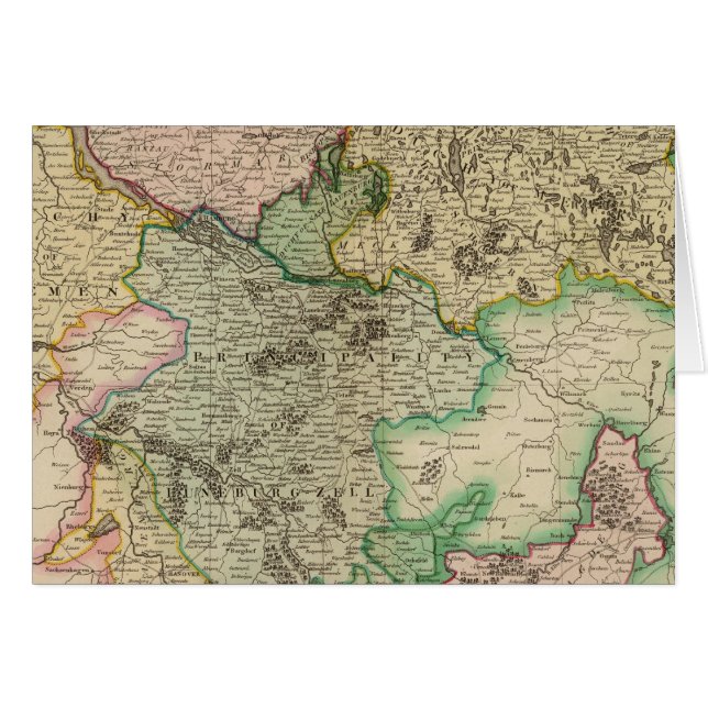 Niedersachsen Hälsningskort (Framsidan Horizontal)