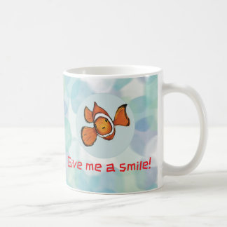 Niedliche Tasse Fisch Kaffemugg