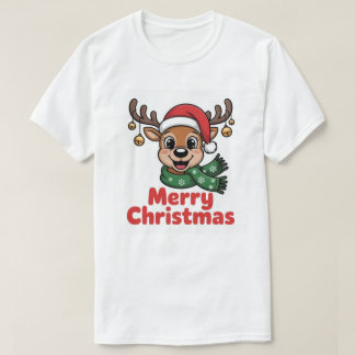 NiedlicherWeihnachtsrentierPulloverMerryChristmas T Shirt