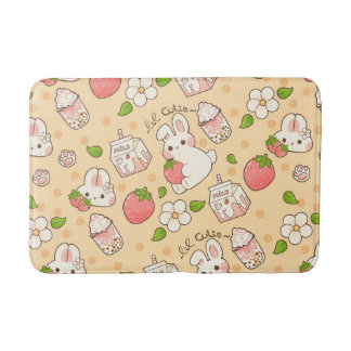 niedliches Hasendesign Badrumsmatta