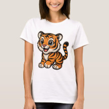 Niedliches Tigerbaby-Design