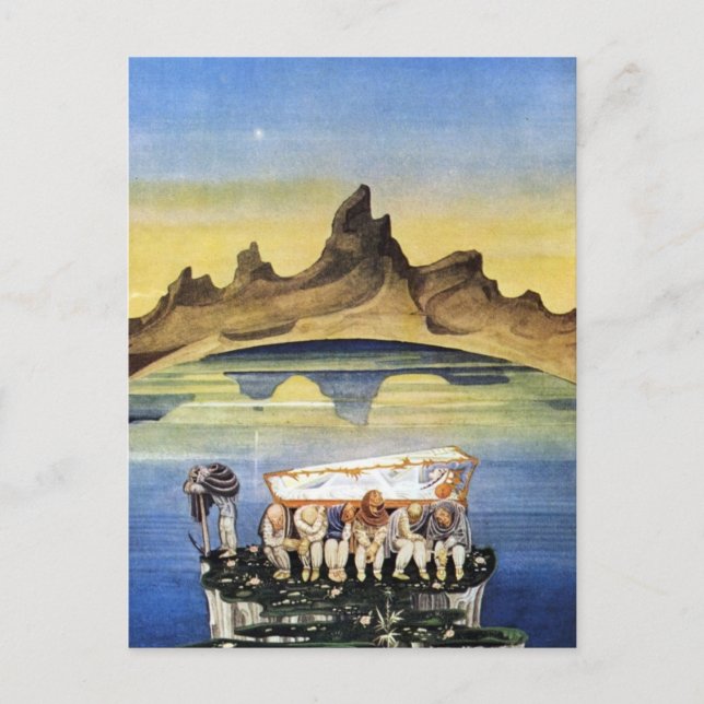Nielsens Hansel och Gretel Postcards Vykort (Framsida)