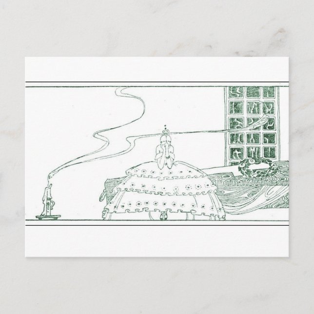 Nielsens I Powder and Crinoline Vykort (Framsida)