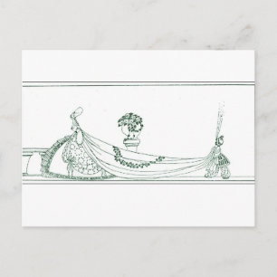 Nielsens I Powder and Crinoline Vykort