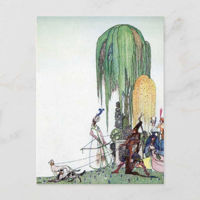 Nielsens I Powder and Crinoline Vykort (Framsida)