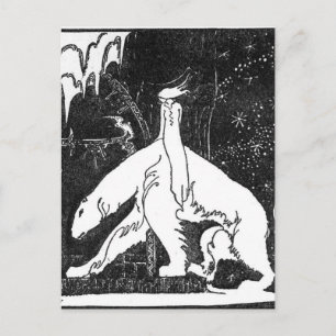 Nielsens Öster i Sol och Väster i Måne Vykort