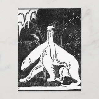 Nielsens Öster i Sol och Väster i Måne Vykort