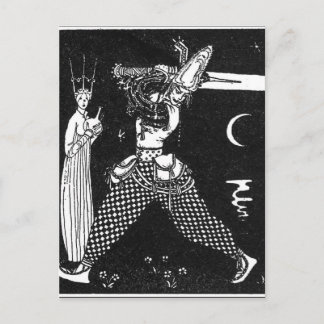 Nielsens Öster i Sol och Väster i Måne Vykort