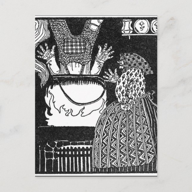 Nielsens Öster i Sol och Väster i Måne Vykort (Framsida)