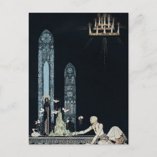 Nielsens Öster i Sol och Väster i Måne Vykort