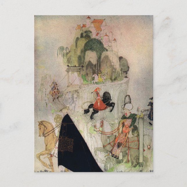 Nielsens Öster i Sol och Väster i Måne Vykort (Framsida)