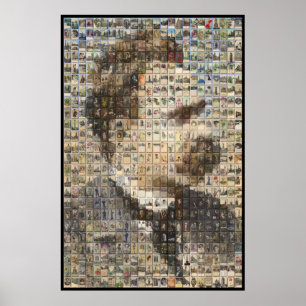 Nietzsche 24x24 i 3D Poster