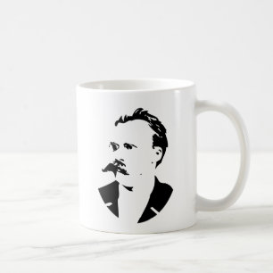 Nietzsche ansikte kaffemugg
