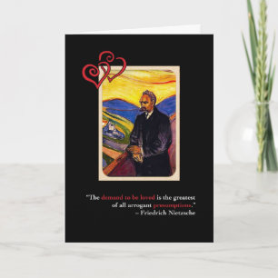 Nietzsche Anti-Valentin kort #2 för dag