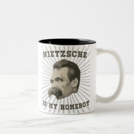 Nietzsche är min hempojke Mugg