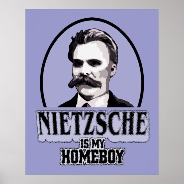 Nietzsche är min hempojke Poster (Framsidan)