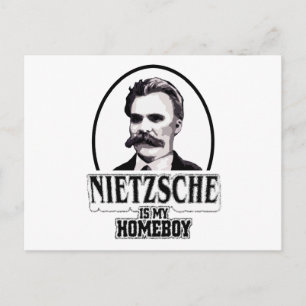 Nietzsche är min hempojke vykort