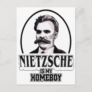 Nietzsche är min hempojke vykort
