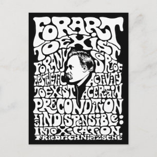 Nietzsche - Art Vykort