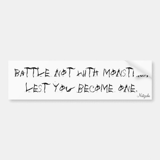 Nietzsche Bildekal (Framsidan)