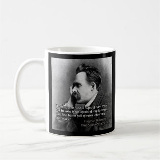 Nietzsche-citat Kaffemugg