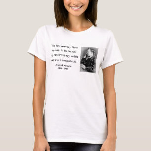 Nietzsche citationstecken 1b t-shirt