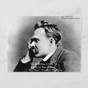 Nietzsche "Ett Varför" Visdoms Citat Gåvor & Kort